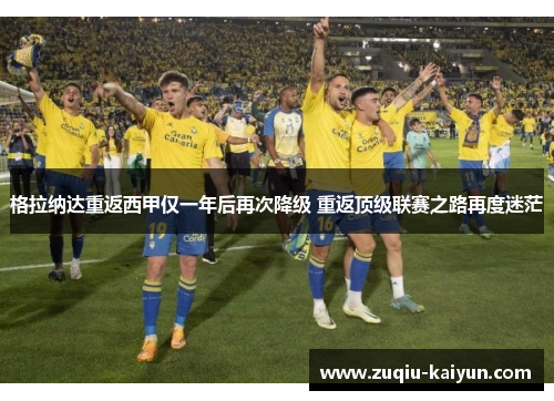 格拉纳达重返西甲仅一年后再次降级 重返顶级联赛之路再度迷茫